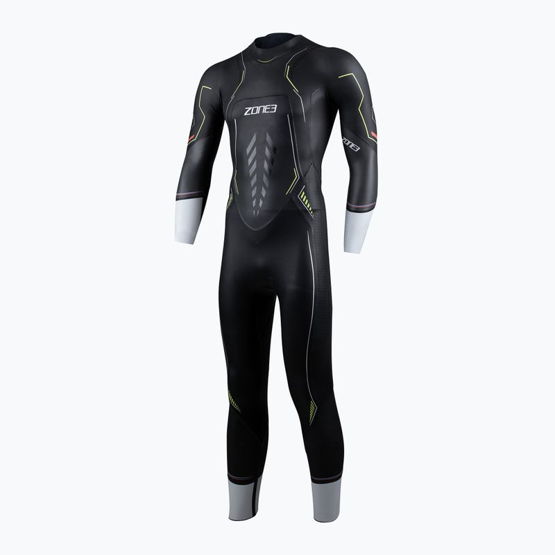 Vyriškas triatono hidrokostiumas ZONE3 Aspire black/chalk