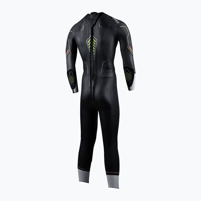 Vyriškas triatono hidrokostiumas ZONE3 Aspire black/chalk 2