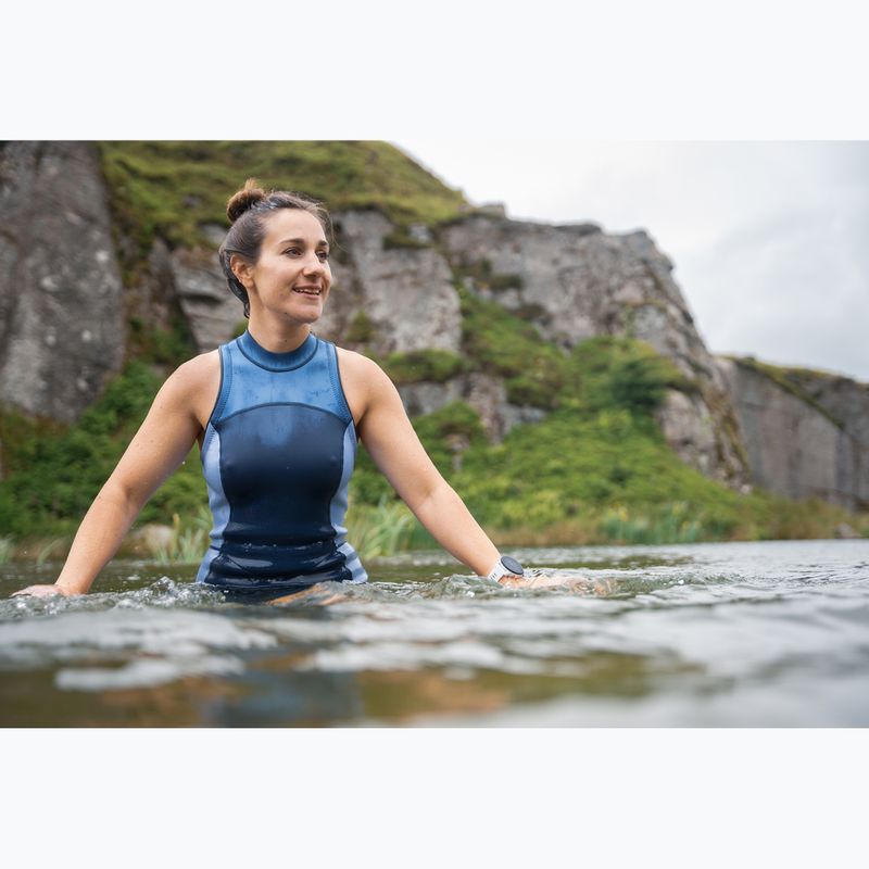 Moteriškas vientisas maudymosi kostiumėlis ZONE3 Yulex Kneeskin multi blue/white 5