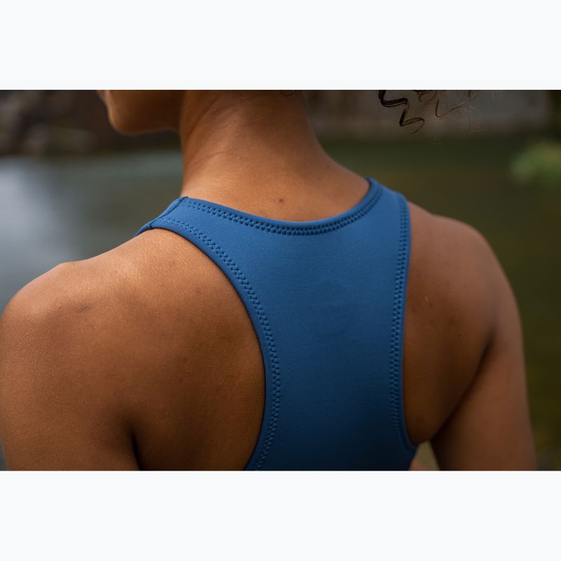 Moteriškas hidrokostiumas ZONE3 Yulex Sleeveless multi blue/white 10