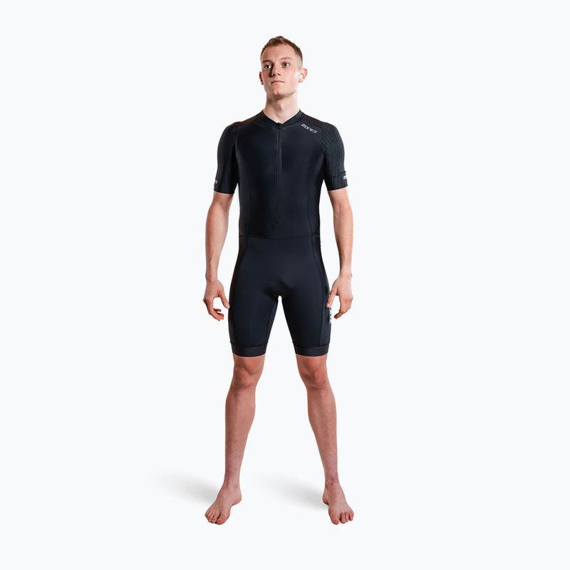 Vyrų triatlono kostiumas ZONE3 Activate+ Trisuit black 4