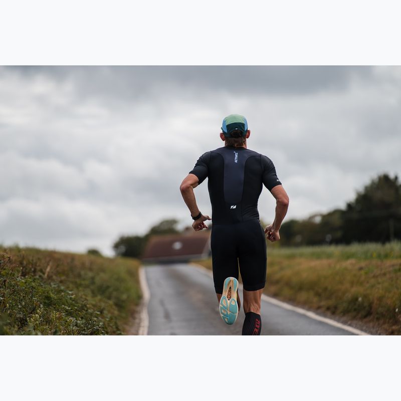 Vyrų triatlono kostiumas ZONE3 Activate+ Trisuit black 15