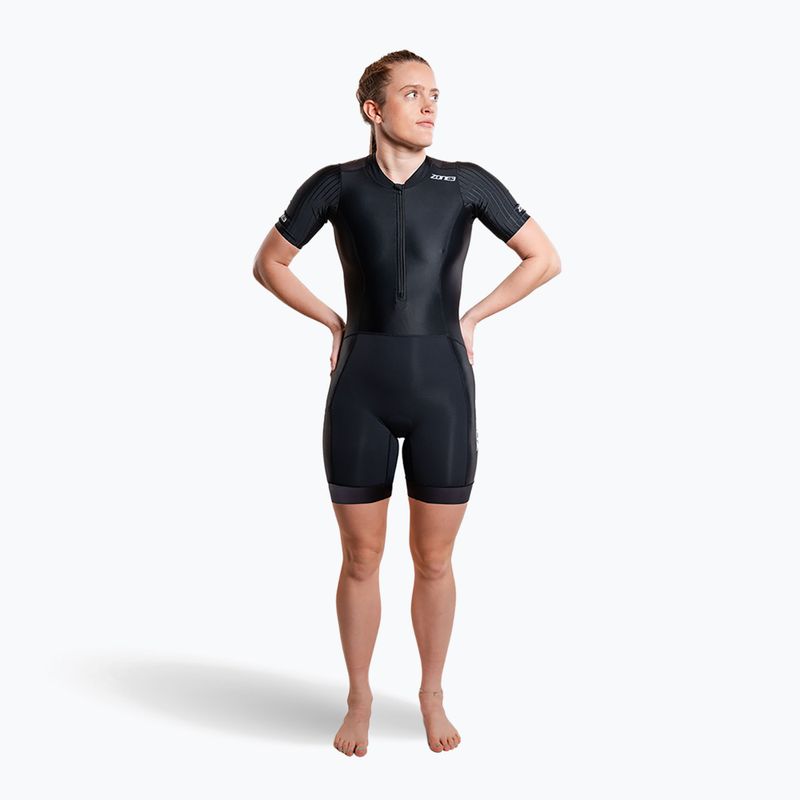 Moteriškas triatlono kostiumas ZONE3 Activate+ Trisuit black 4