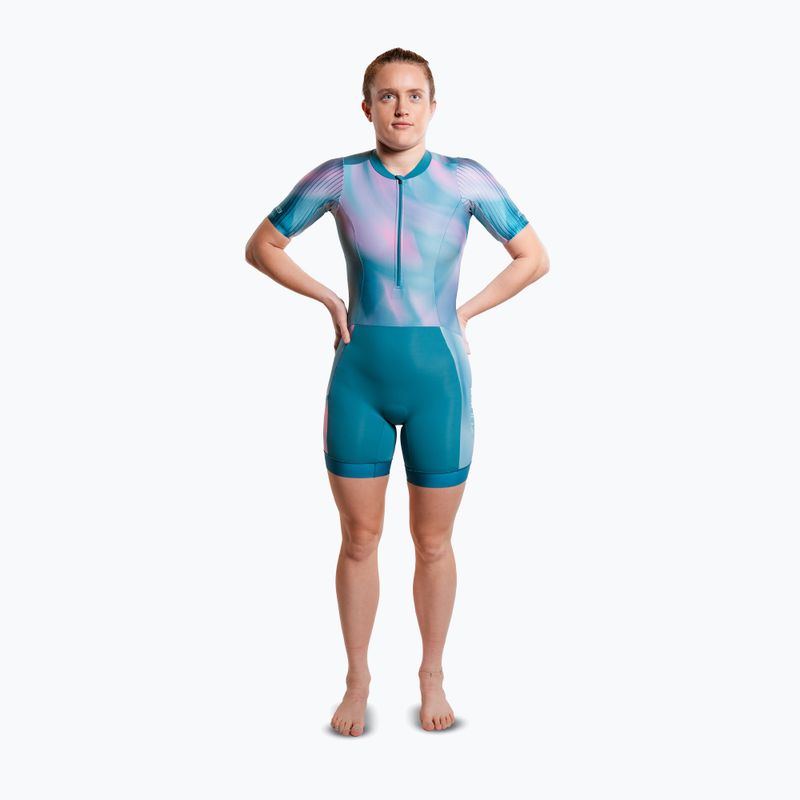 Moteriškas triatlono kostiumas ZONE3 Activate+ Trisuit print 3
