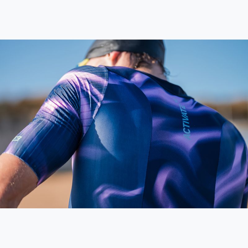 Vyrų triatlono kostiumas ZONE3 Activate+ Trisuit print 17