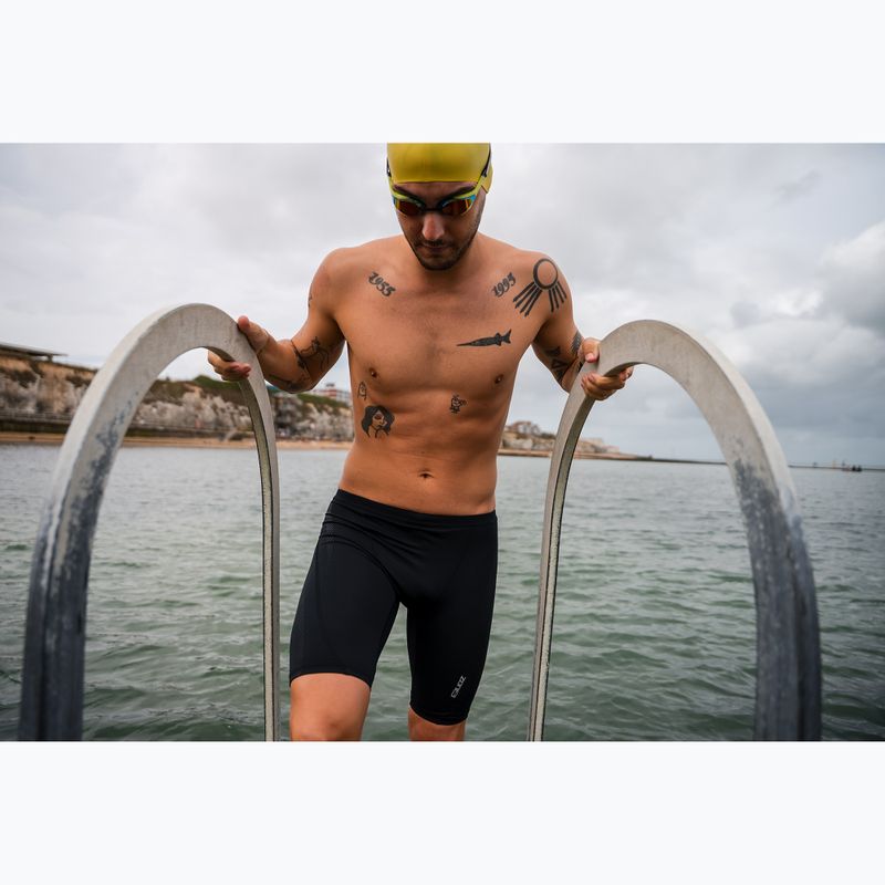 Vyrų plaukimo šortai ZONE3 Performance Speed black 8