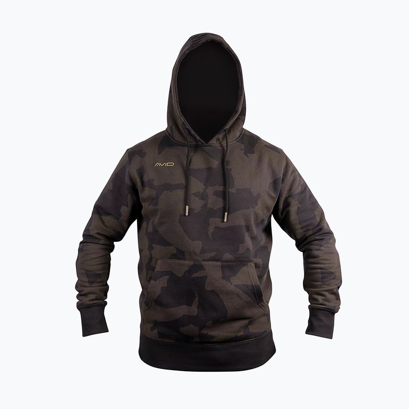 Avid Carp Distortion Camo Hoodie Camo Žvejybos džemperis