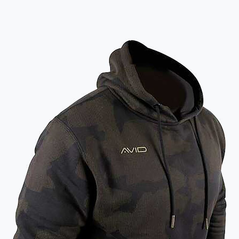 Avid Carp Distortion Camo Hoodie Camo Žvejybos džemperis 3