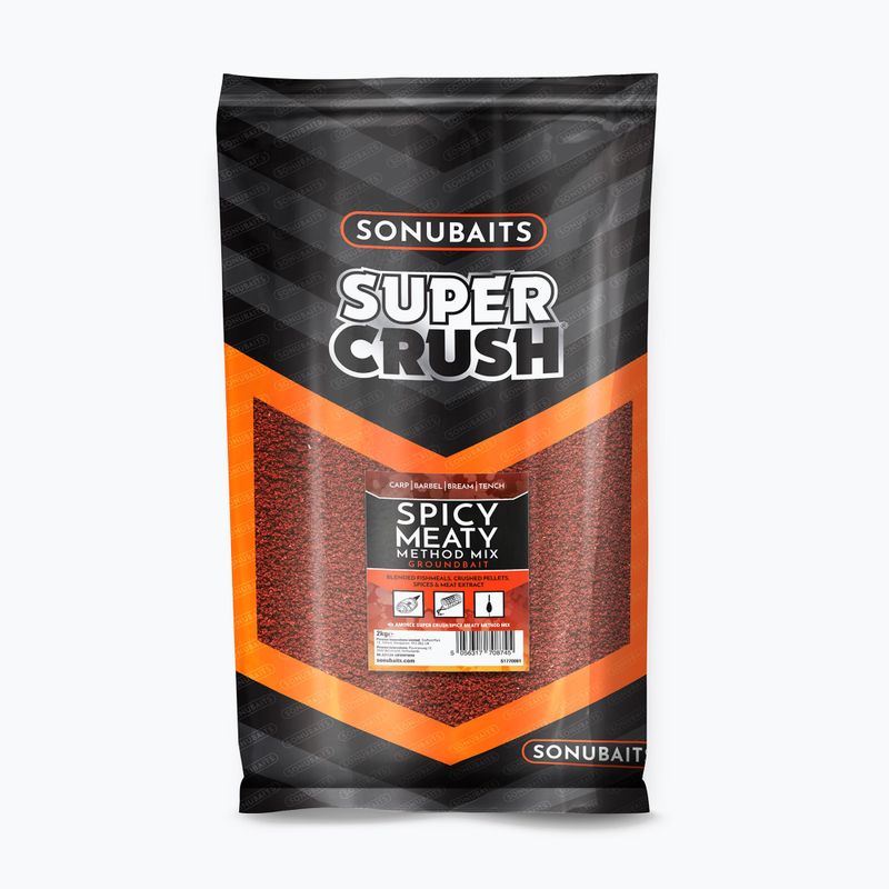Sonubaits Aštrus mėsos metodų mišinys raudonas S1770001
