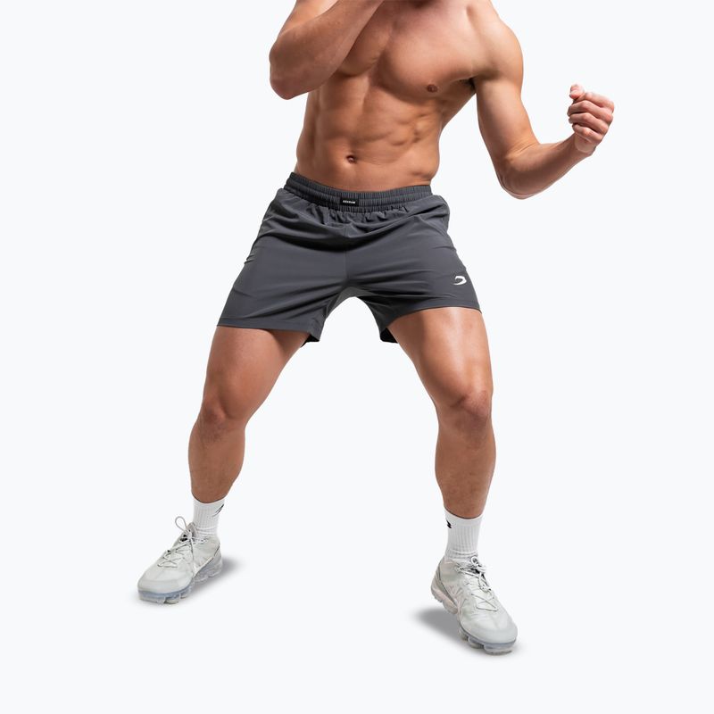 Vyriški treniruočių šortai Boxraw Valdes 7" charcoal 5