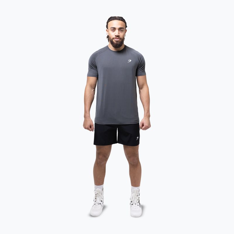 Vyriški marškinėliai BOXRAW Valdes charcoal 2