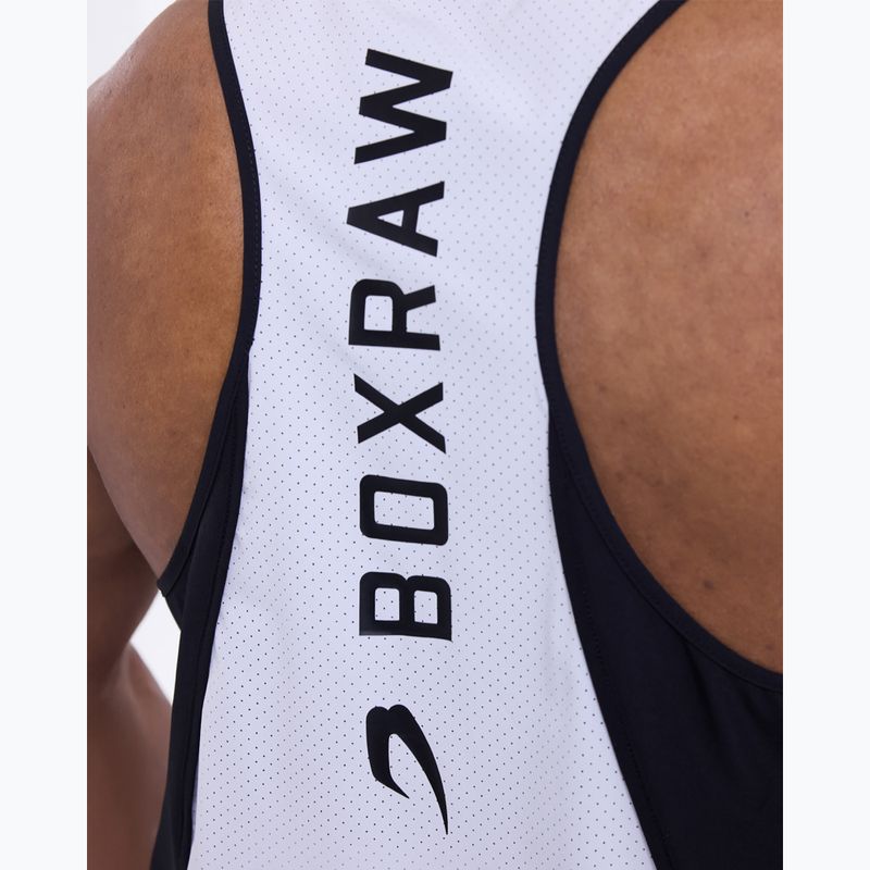 Vyriški marškinėliai Boxraw Stevenson Tank 2.0 black/white 9
