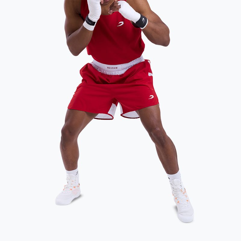 Vyriški treniruočių šortai Boxraw Stevenson V2 red/white 5