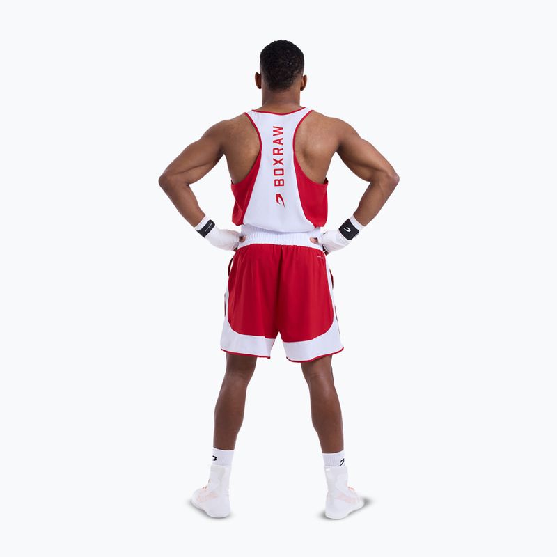 Vyriški marškinėliai Boxraw Stevenson V2 Tank red/white 3