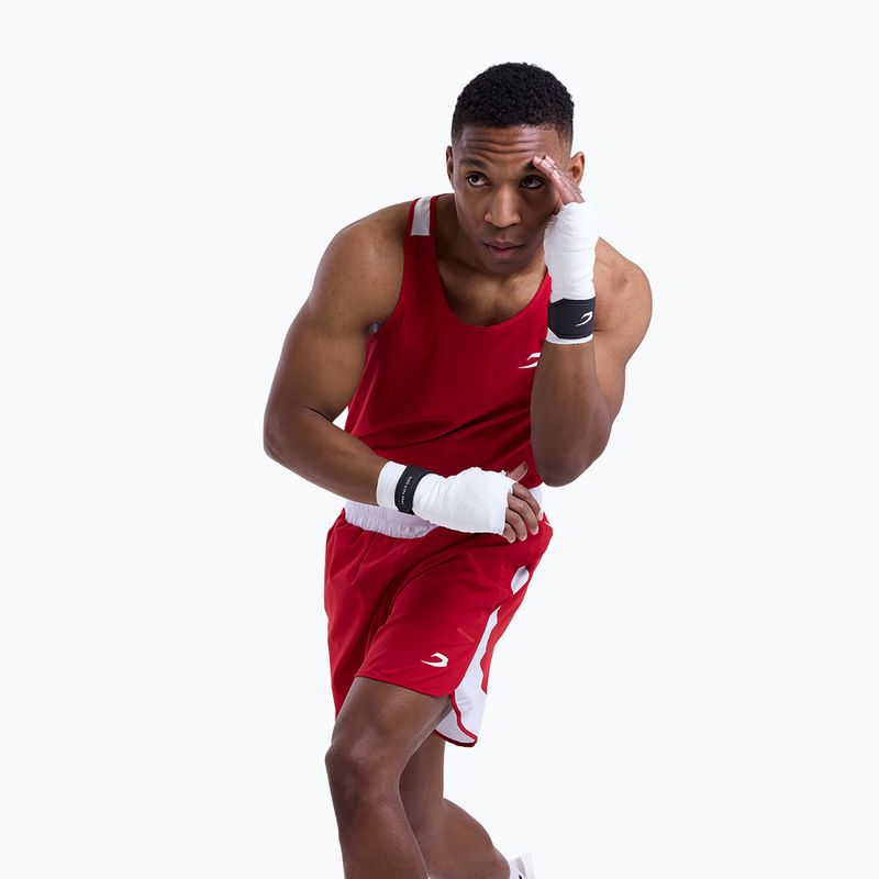 Vyriški marškinėliai Boxraw Stevenson V2 Tank red/white 6