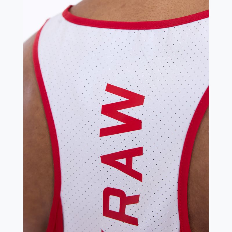 Vyriški marškinėliai Boxraw Stevenson V2 Tank red/white 10