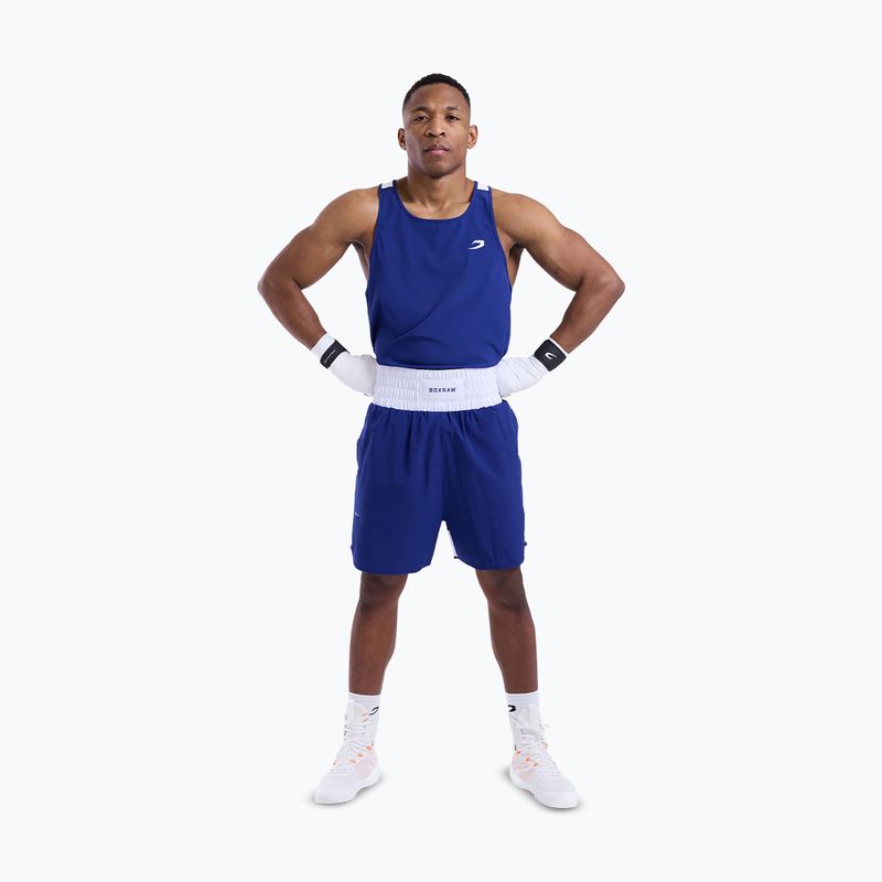Vyriški treniruočių šortai Boxraw Stevenson V2 blue/white 2