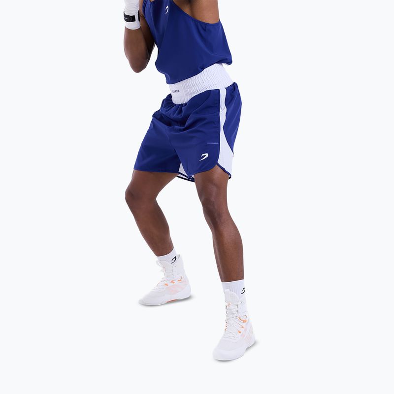 Vyriški treniruočių šortai Boxraw Stevenson V2 blue/white 4