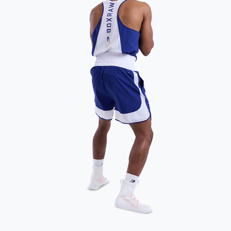 Vyriški treniruočių šortai Boxraw Stevenson V2 blue/white 6