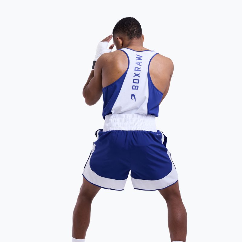 Vyriški marškinėliai Boxraw Stevenson Tank 2.0 blue/white 8