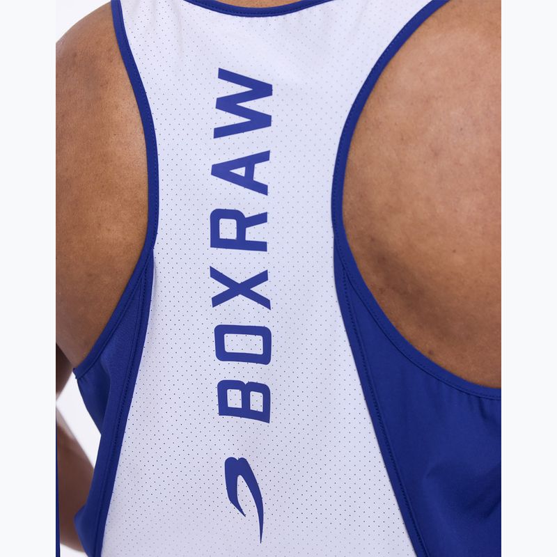 Vyriški marškinėliai Boxraw Stevenson Tank 2.0 blue/white 10