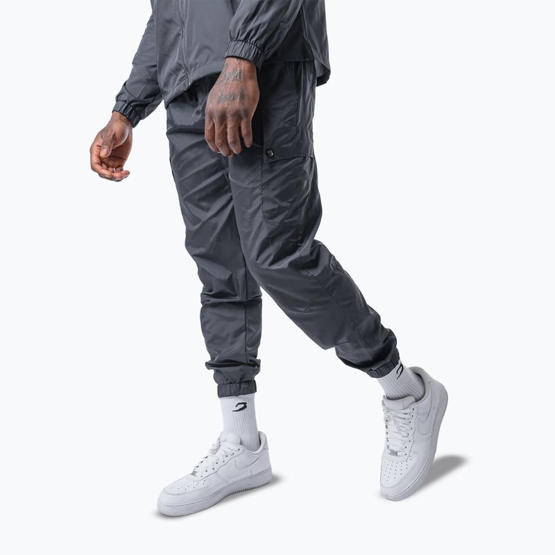 Vyriškos kelnės Boxraw Dundee Cargo charcoal 4