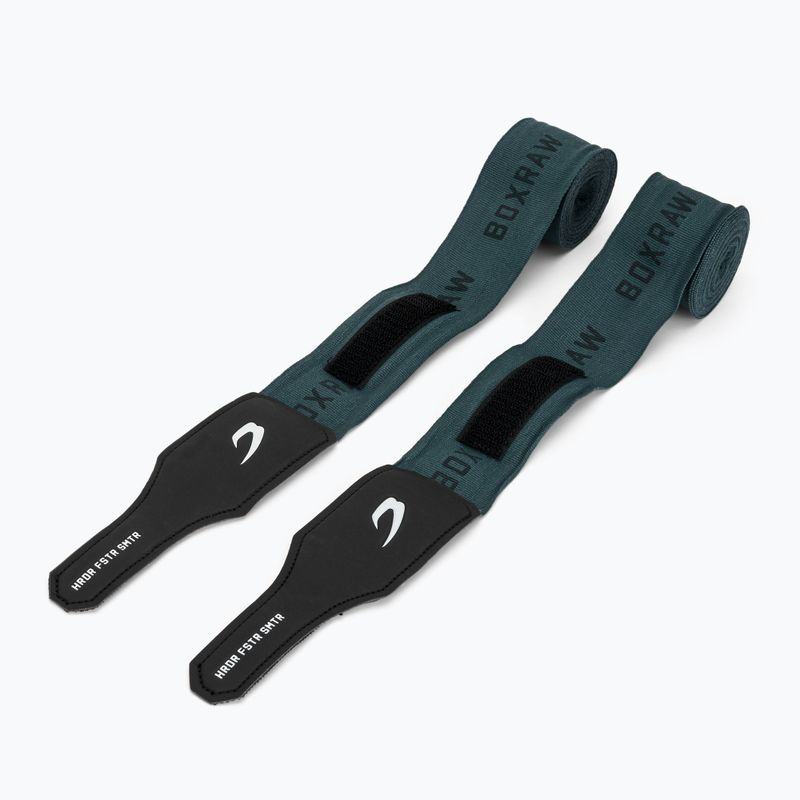 Bokso raiščiai BOXRAW Hand Wraps 450 cm grey 2