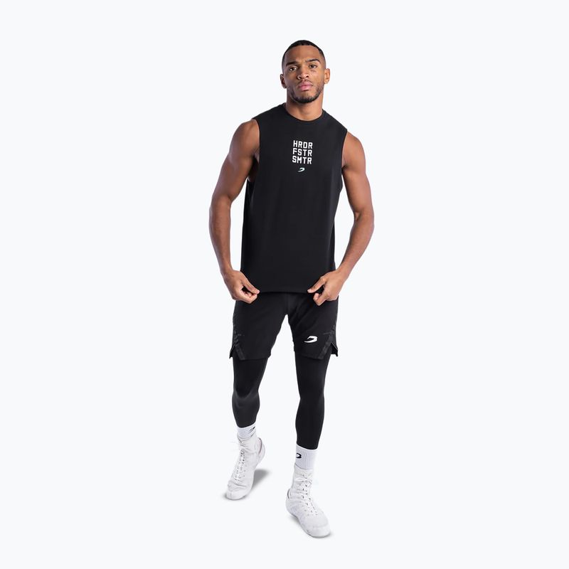 Vyriški marškinėliai Boxraw HRDR FSTR SMTR Muscle Tank Black 2