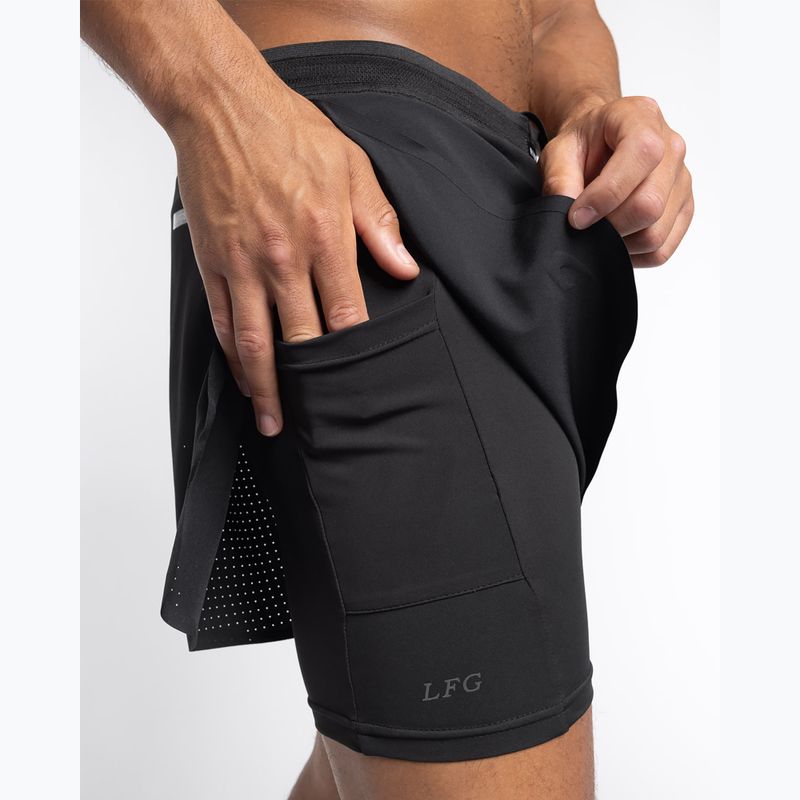 Treniruočių šortai BOXRAW Tunero 2-in-1 black 9