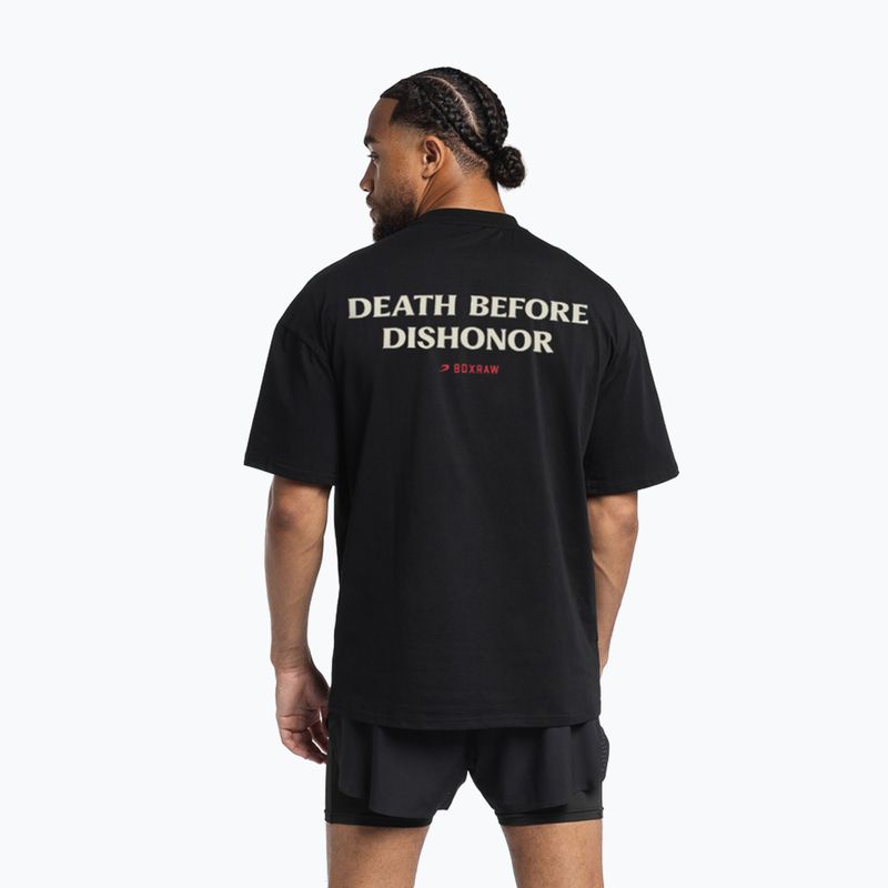 Vyriški marškinėliai BOXRAW Death Before Dishonor Oversized black 3