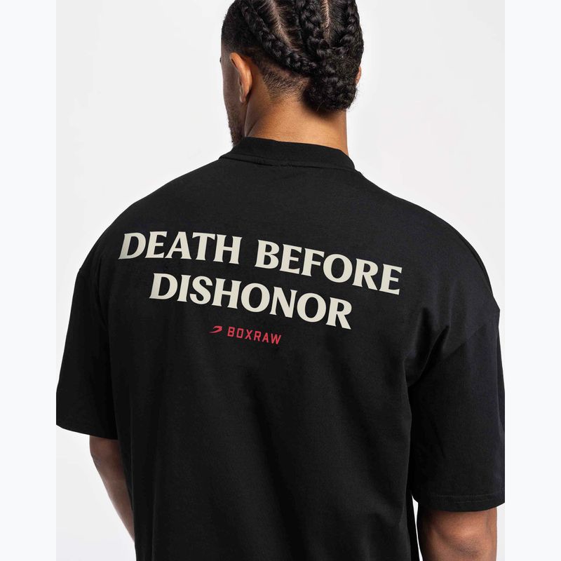 Vyriški marškinėliai BOXRAW Death Before Dishonor Oversized black 7