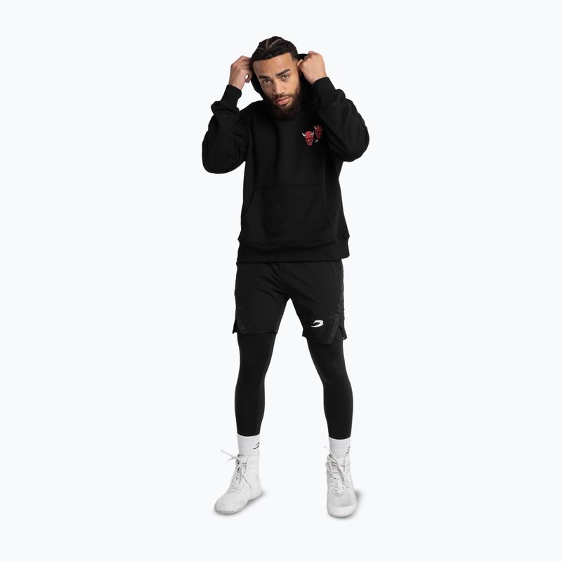 Vyriškas džemperis BOXRAW Death Before Dishonor Oversized Hoodie black 4