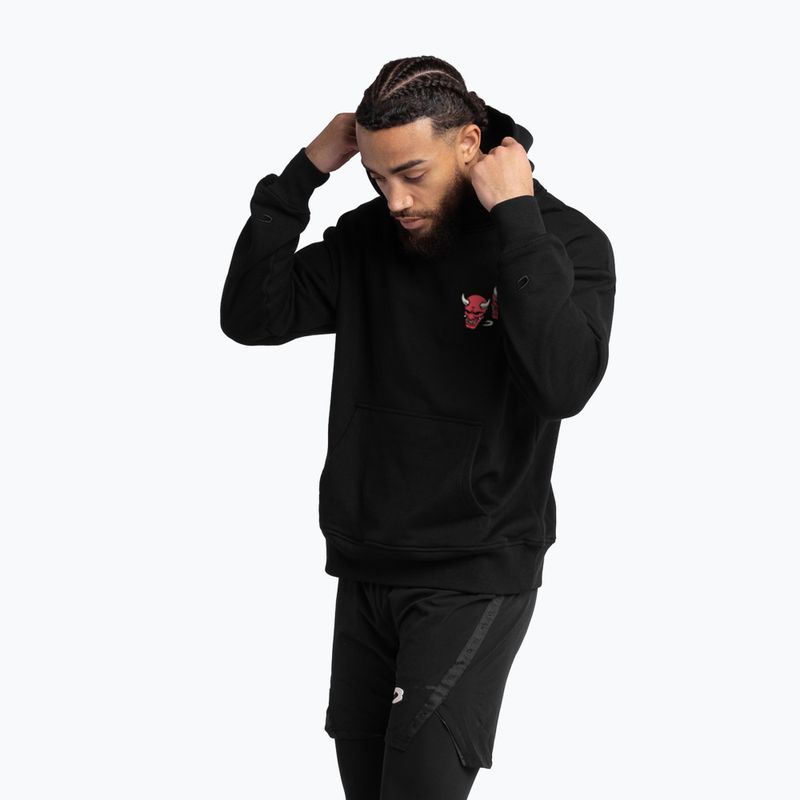 Vyriškas džemperis BOXRAW Death Before Dishonor Oversized Hoodie black 6