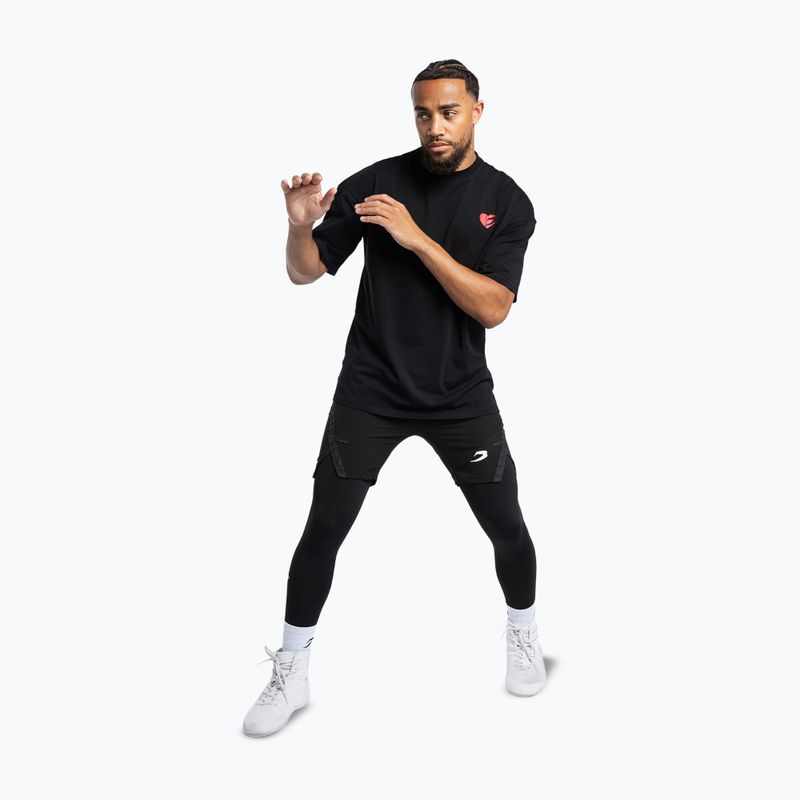 Vyriški marškinėliai Boxraw Boxing is Love Oversized Black 2
