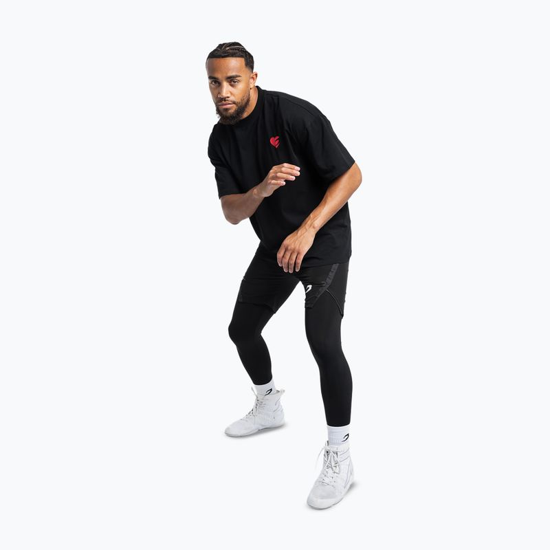 Vyriški marškinėliai Boxraw Boxing is Love Oversized Black 4