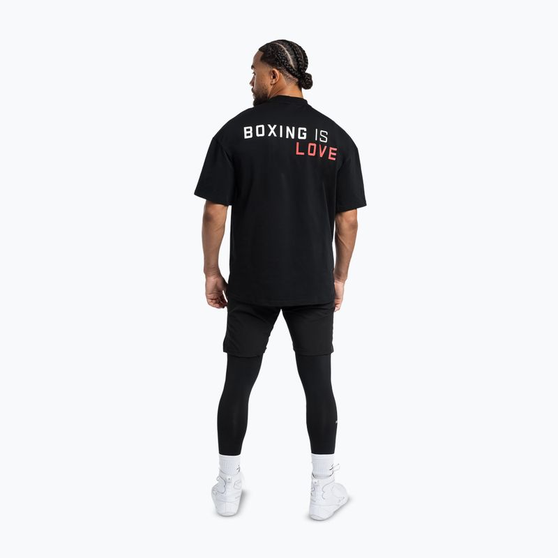 Vyriški marškinėliai Boxraw Boxing is Love Oversized Black 6