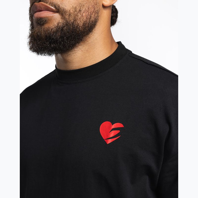 Vyriški marškinėliai Boxraw Boxing is Love Oversized Black 8