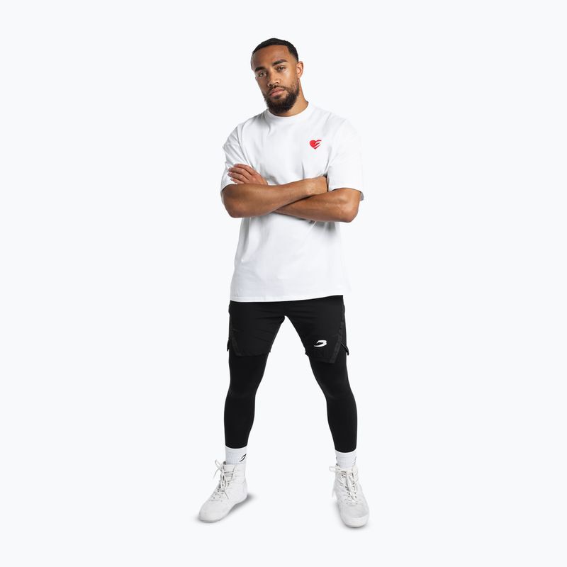 Vyriški marškinėliai Boxraw Boxing is Love Oversized White 2