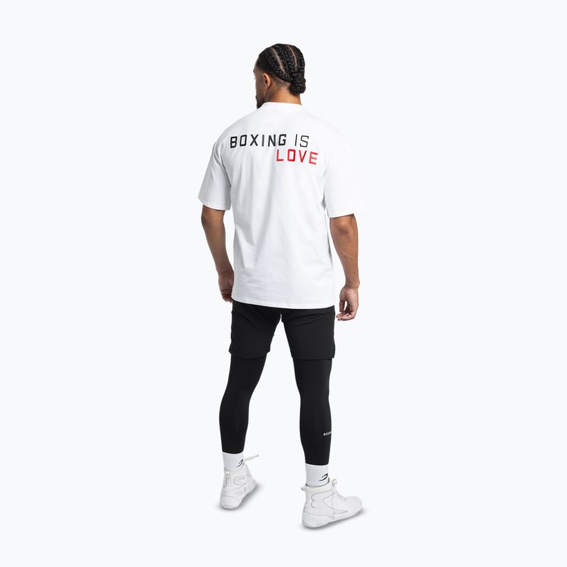 Vyriški marškinėliai Boxraw Boxing is Love Oversized White 5
