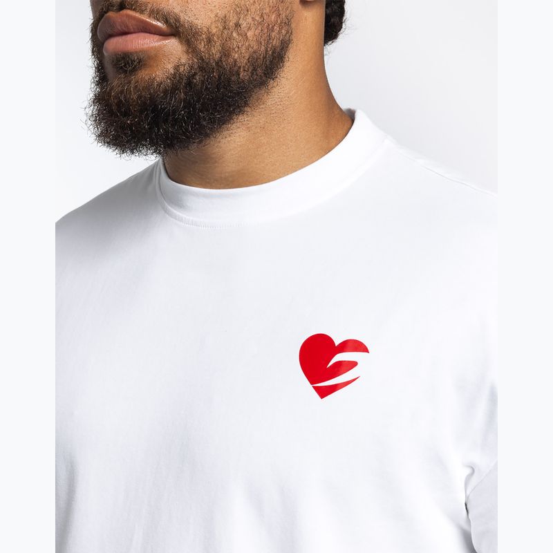 Vyriški marškinėliai Boxraw Boxing is Love Oversized White 8