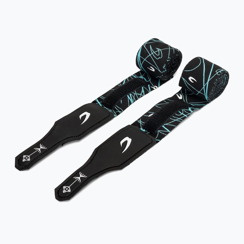 Bokso raiščiai BOXRAW Dyscyplined Thought Hand Wraps 450 cm black 2