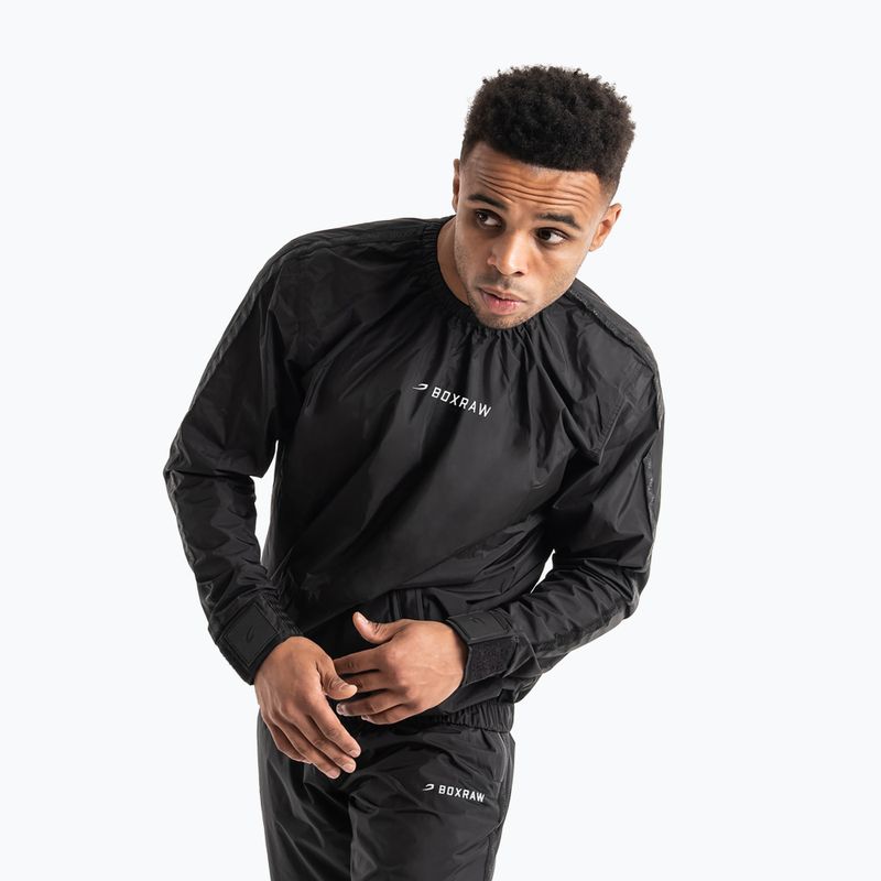 Vyriškas kombinezonas BOXRAW Hagler Sauna Suit 2.0 black 3