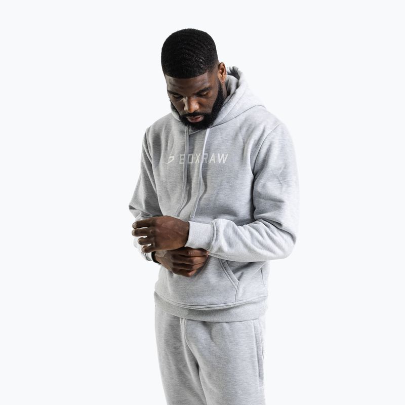 Vyriškas džemperis Boxraw A.B.C. Hoodie grey 4