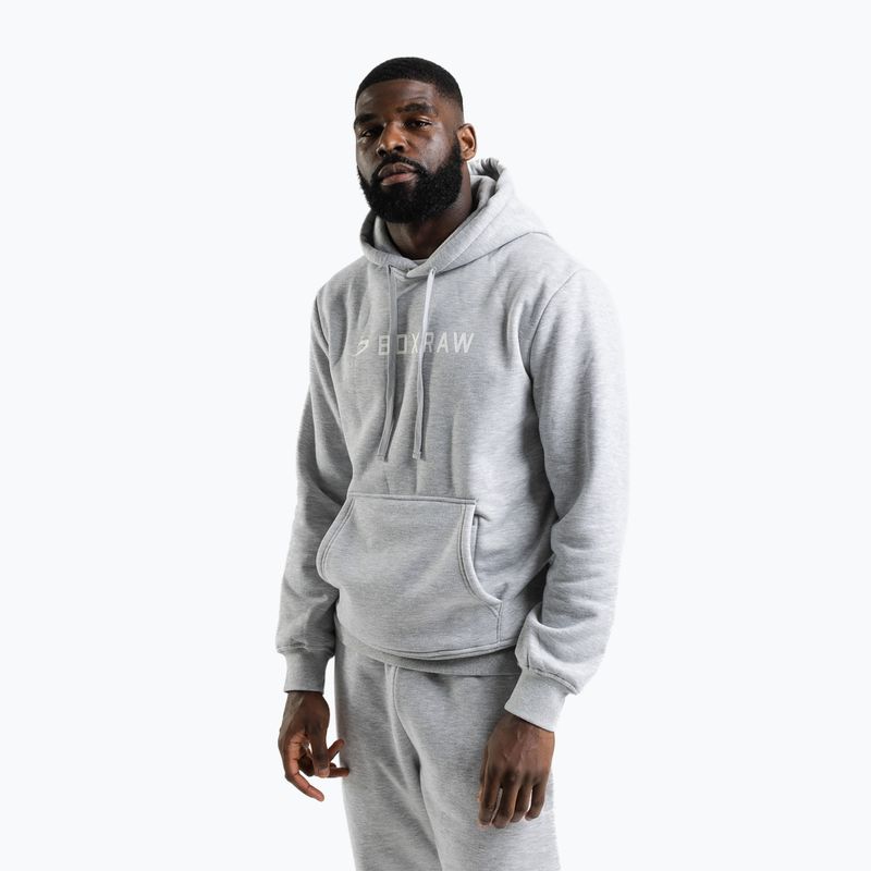 Vyriškas džemperis Boxraw A.B.C. Hoodie grey 5