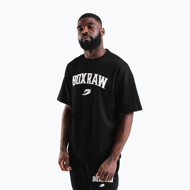 Vyriški marškinėliai BOXRAW East Street Oversized T-Shirt black 3