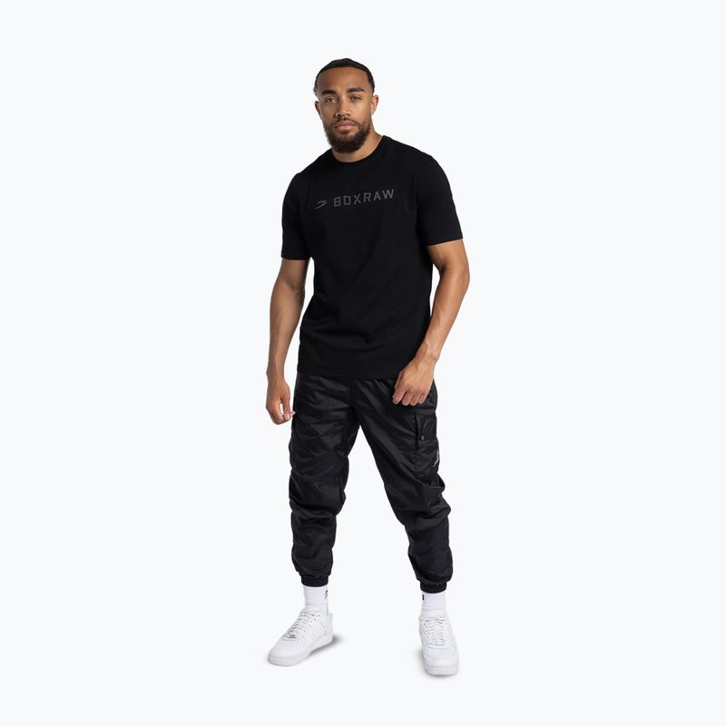 Vyriški marškinėliai Boxraw A.B.C. black/black 2