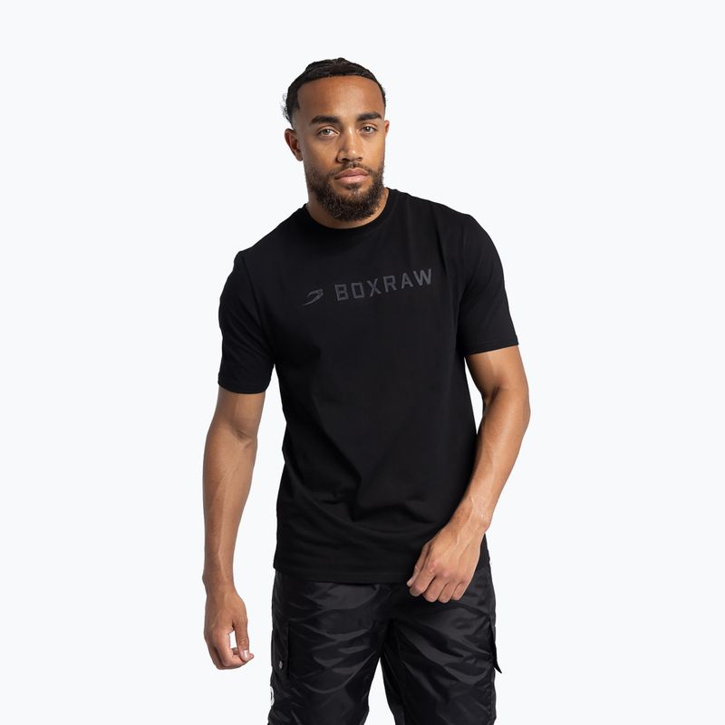 Vyriški marškinėliai Boxraw A.B.C. black/black 5