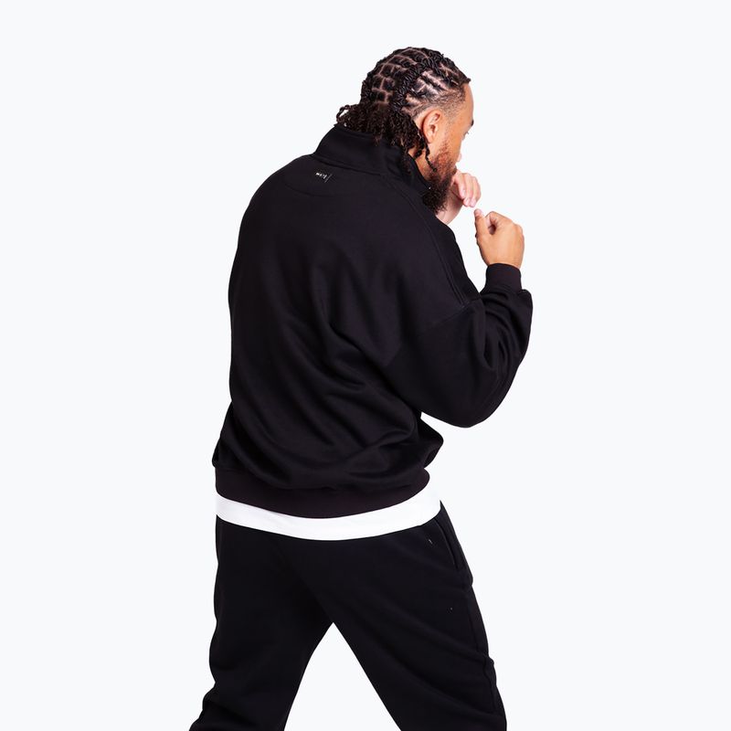 Vyriškas džemperis BOXRAW East Street 1/4 Zip black 3