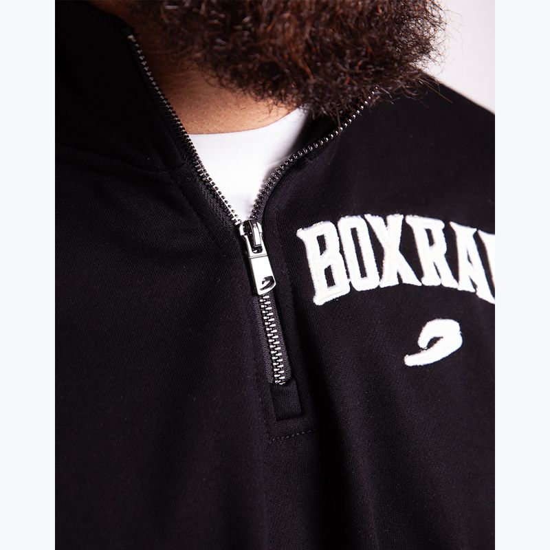 Vyriškas džemperis BOXRAW East Street 1/4 Zip black 7