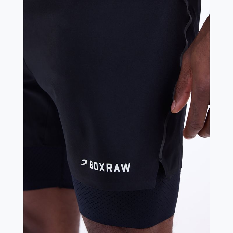 Vyriški treniruočių šortai BOXRAW Sparring Club 2-in-1 black 6